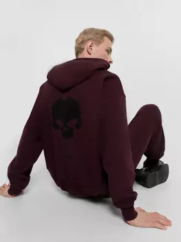 Худи мужское с принтом и надписью