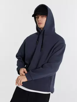 Худи мужское синее