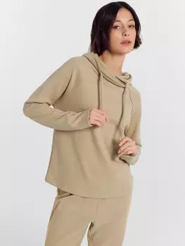 Худи женское бежевое