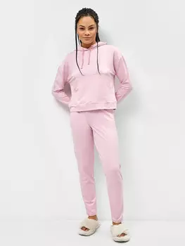Худи женское домашнее в розовом цвете
