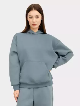 Худи женское в светло-голубом цвете