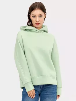 Худи женское в туманно-зеленом цвете