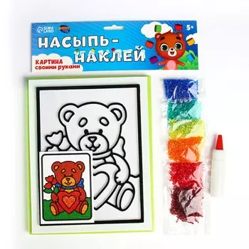 Картина кристаллами