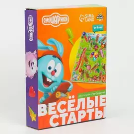 Игра бродилка настольная смешарики