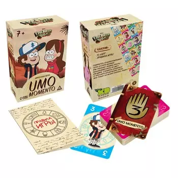 Игра карточная umo momento, гравити фолз
