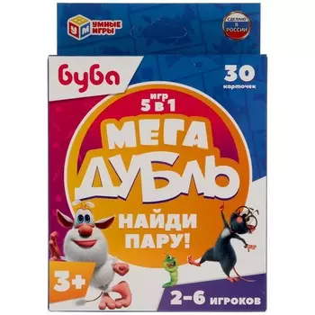 Игра настольная БУБА, Умные игры 4680107921543