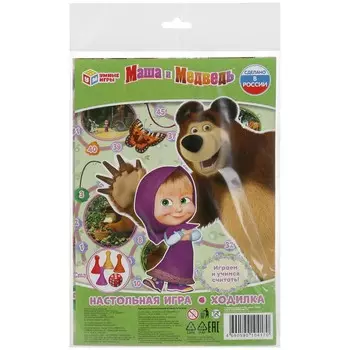 Игра настольная Маша И МЕДВЕДЬ, Умные игры 4690590104170