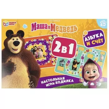 Игра настольная Маша и Медведь, Умные игры 4650250592358