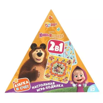 Игра настольная Маша и Медведь, Умные игры 4660254415584