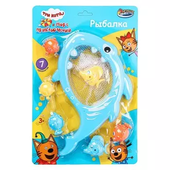 Игра рыбалка Три Кота, ИГРАЕМ ВМЕСТЕ 2206V0040-R