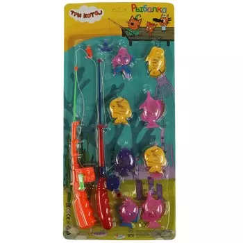 Игра рыбалка ТРИ КОТА, ТМ "ИГРАЕМ ВМЕСТЕ" 1803V100-R