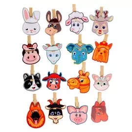 Игра с прищепками