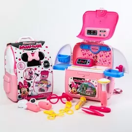 Набор доктора игровой, минни маус, в рюкзачке