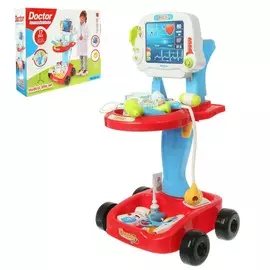 Игровой набор доктора в тележке