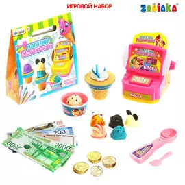 Игровой набор касса с деньгами