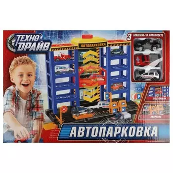 Игровой набор парковка ТЕХНОДРАЙВ 1012I173-R