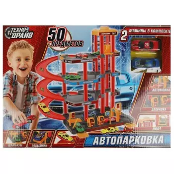 Игровой набор парковка ТЕХНОДРАЙВ 1304I009-R
