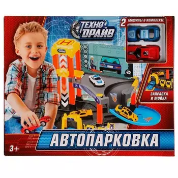Игровой набор парковка ТЕХНОДРАЙВ 1703I103-R
