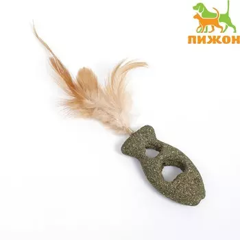 Игрушка для кошек из прессованной кошачьей мяты