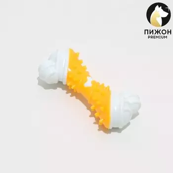 Игрушка двухслойная (твердый и мягкий пластик)