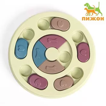 Игрушка интеллектуальная для лакомств, 143 см, зеленая