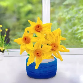 Игрушка из меховых палочек