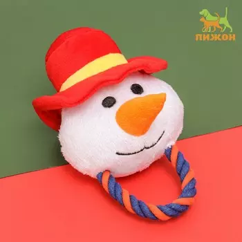 Новый год. игрушка мягкая для собак