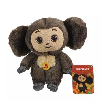 Мягкая озвученная размер До 30 см Чебурашка, "МУЛЬТИ-ПУЛЬТИ" M90088-20S