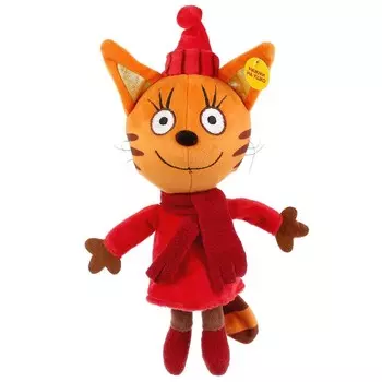 Игрушка мягкая: герои мультфильмов Три Кота, МУЛЬТИ-ПУЛЬТИ V92661-16