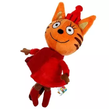 Игрушка мягкая: герои мультфильмов Три Кота, МУЛЬТИ-ПУЛЬТИ V92661-13