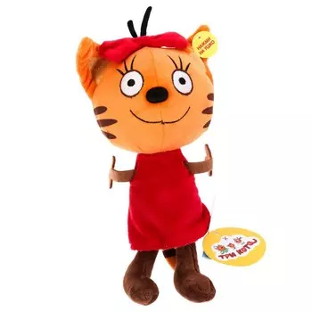 Игрушка мягкая: герои мультфильмов Три Кота, МУЛЬТИ-ПУЛЬТИ V92307-16