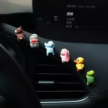 Игрушка на панель авто, самоклеящаяся, набор 6 шт