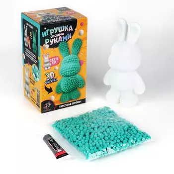 Игрушка помпонами