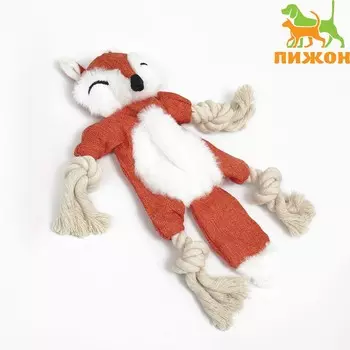 Игрушка текстильная с канатом