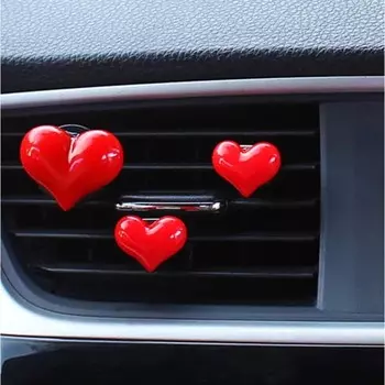 Игрушка в дефлектор авто, сердечки, к7