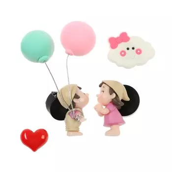 Игрушка в дефлектор авто torso, парочка, пластик