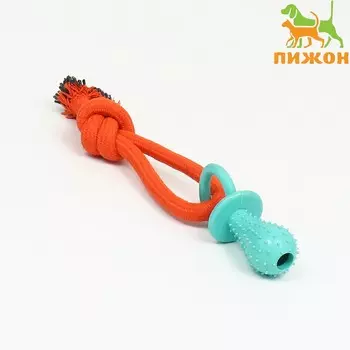 Игрушка жевательная с канатом
