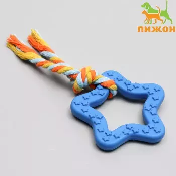 Игрушка жевательная с канатом