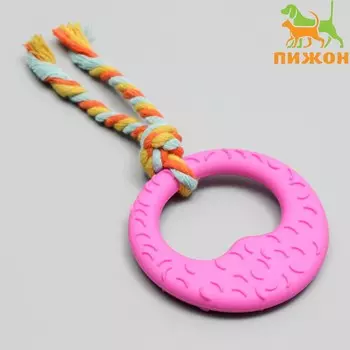 Игрушка жевательная с канатом