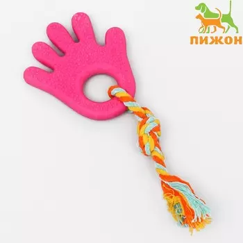 Игрушка жевательная с канатом для собак