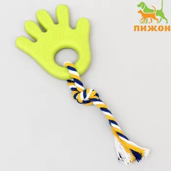 Игрушка жевательная с канатом для собак
