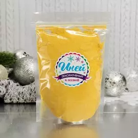 Иней искусственный клеевой для декора