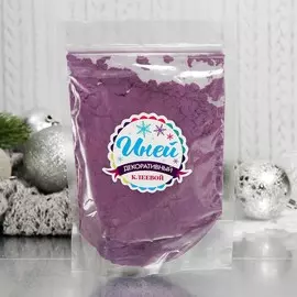 Иней искусственный клеевой для декора