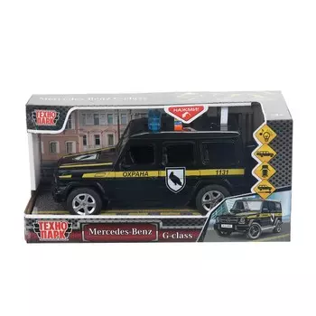 Инерционный транспорт с функциями "свет" или звук" MERCEDES-BENZ, Технопарк GCLASS-21PLSEC-BK