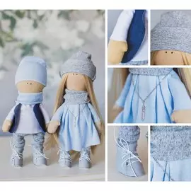 Набор для шитья. интерьерные куклы своими руками