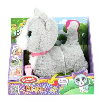 Интерактивная мягкая игрушка МОЙ ПИТОМЕЦ JX-14282-R