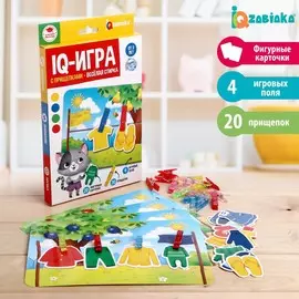 Iq- игра с прищепками