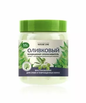 IRIS EXCLUSIVE NATURE LINE Кондиционер-ополаскиватель ОЛИВКОВЫЙ, банка 500г