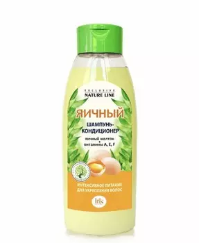 IRIS EXCLUSIVE NATURE LINE Шампунь-кондиционер ЯИЧНЫЙ 520г