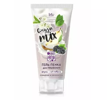 IRIS Смузи mix Гель-пенка для умывания груша+шелковица туба,170г